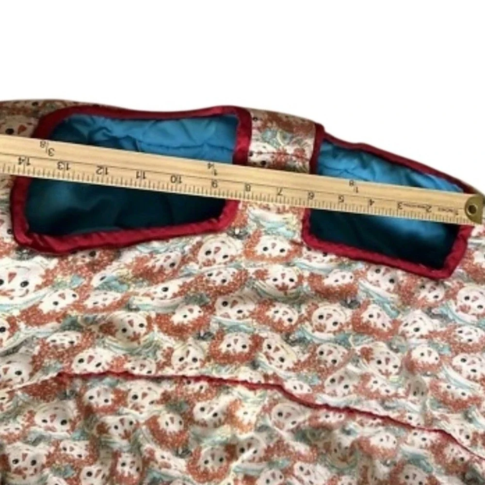 Unbranded Shopping Cart Cover Blue Red Raggedy Ann Quilted Vintage Style‎